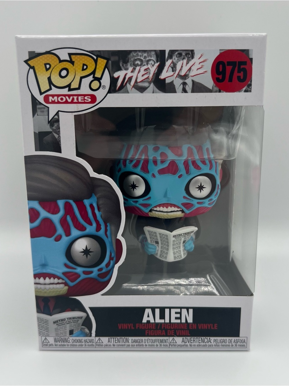 Funko POP! Movies They Live Alien #975 Vaulted 2021 NIB Cult Horror Vinyl Figure